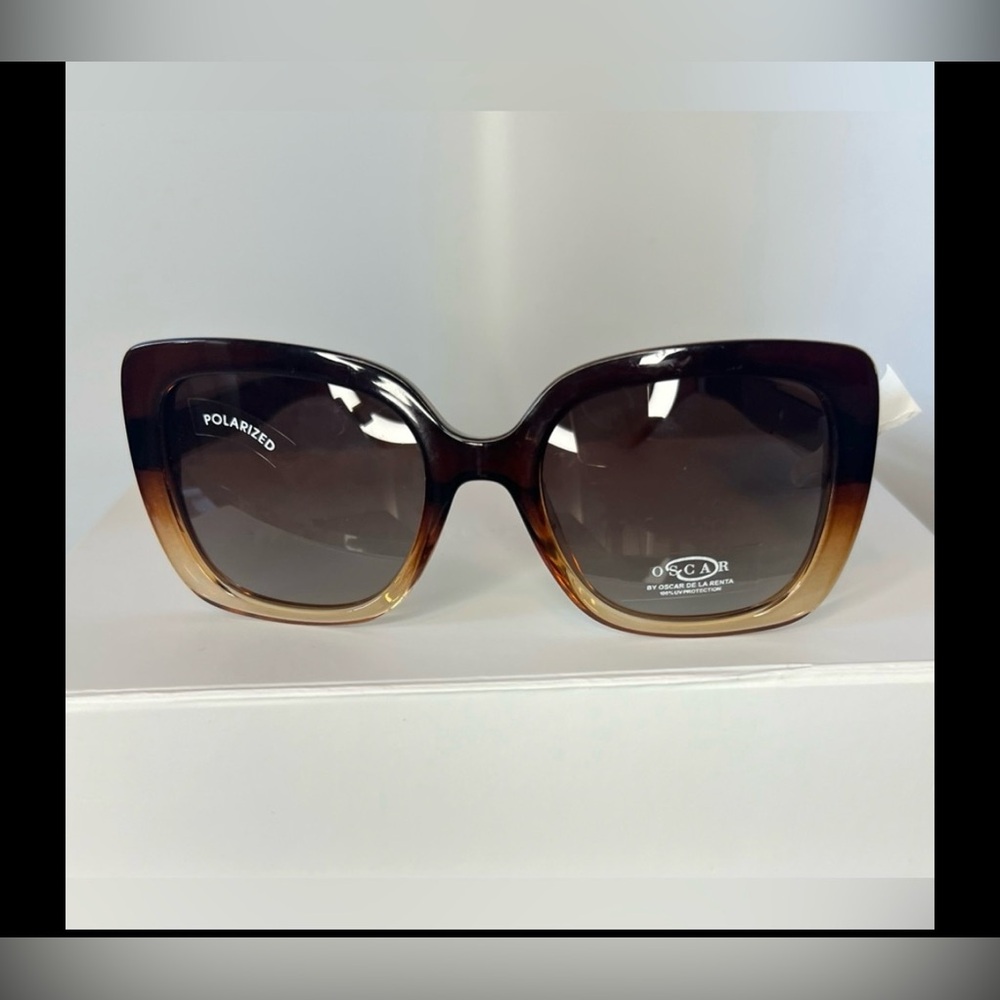 Oscar De La Renta Women’s Oscar 1363 Polarized Premium Acetate Lenses Sunglasses